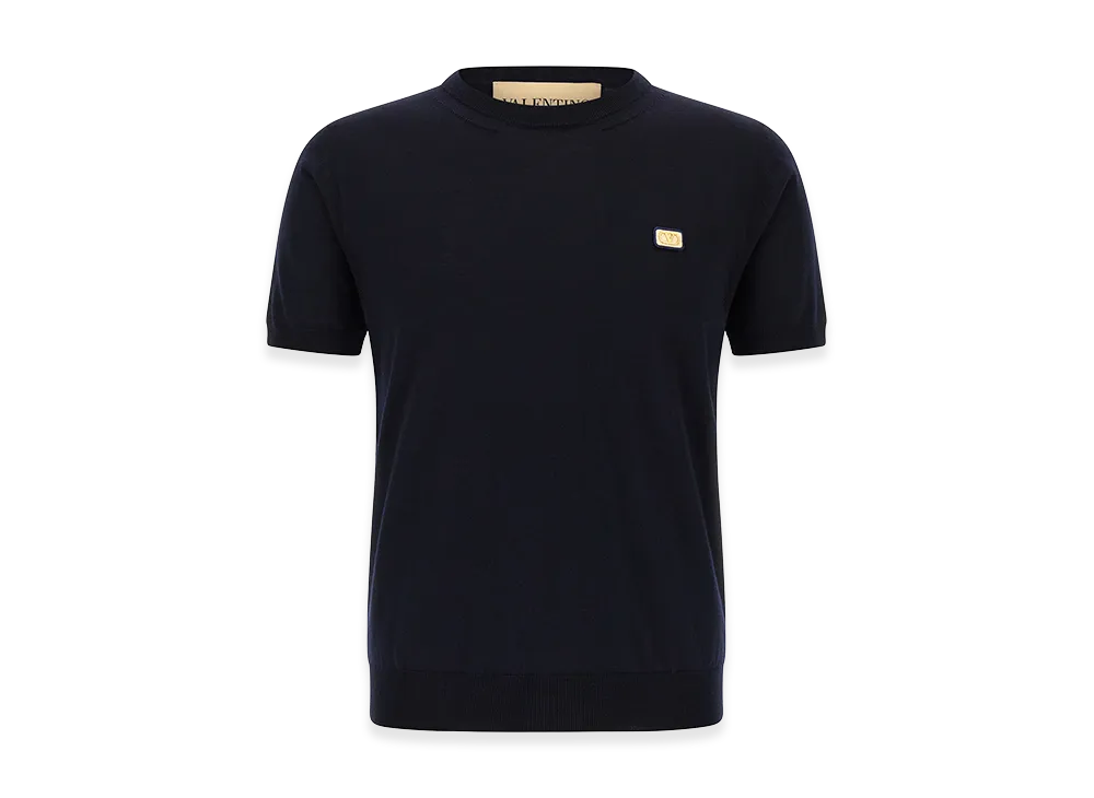 Valentino Garavani Vlogo Signature Jersey "Blue"