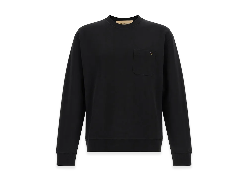 Valentino Garavani V Gold Sweatshirt "Black"