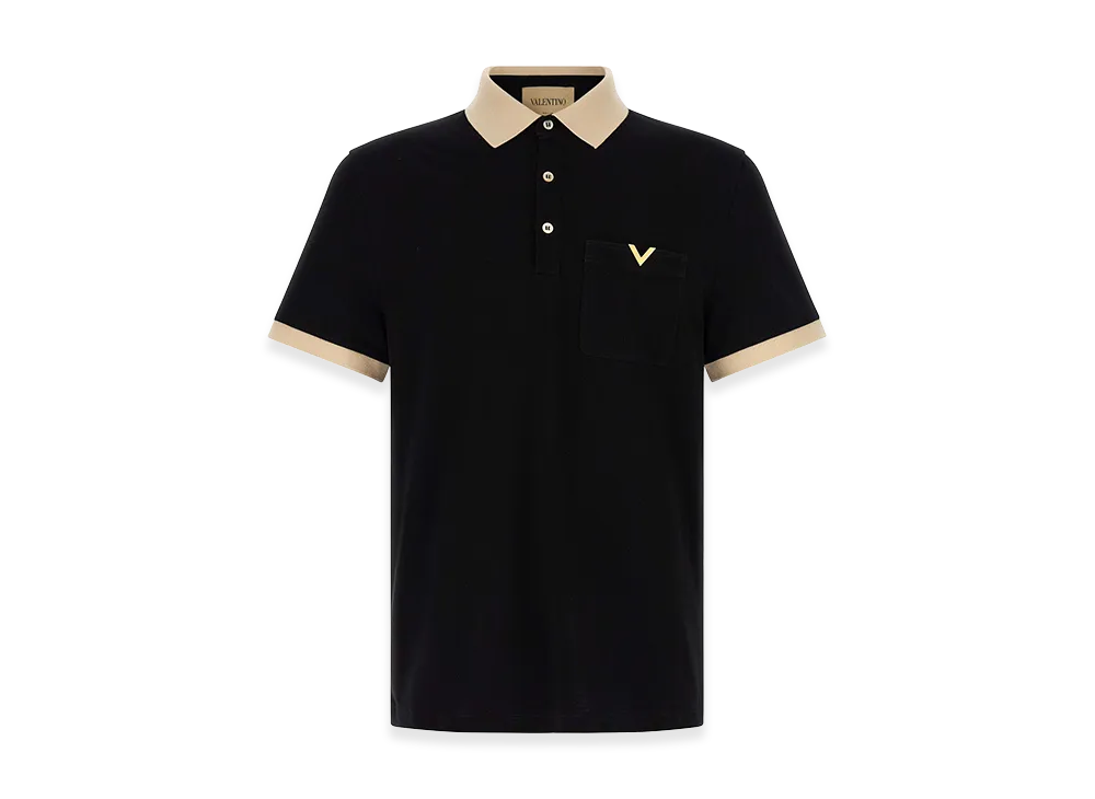 Valentino Garavani Polo Shirt "Black"
