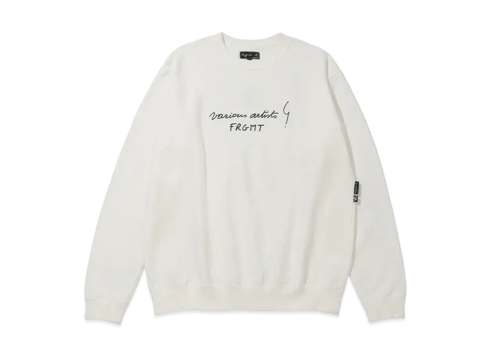 V.A. Fragment x agnes b. Sweatshirt "White"