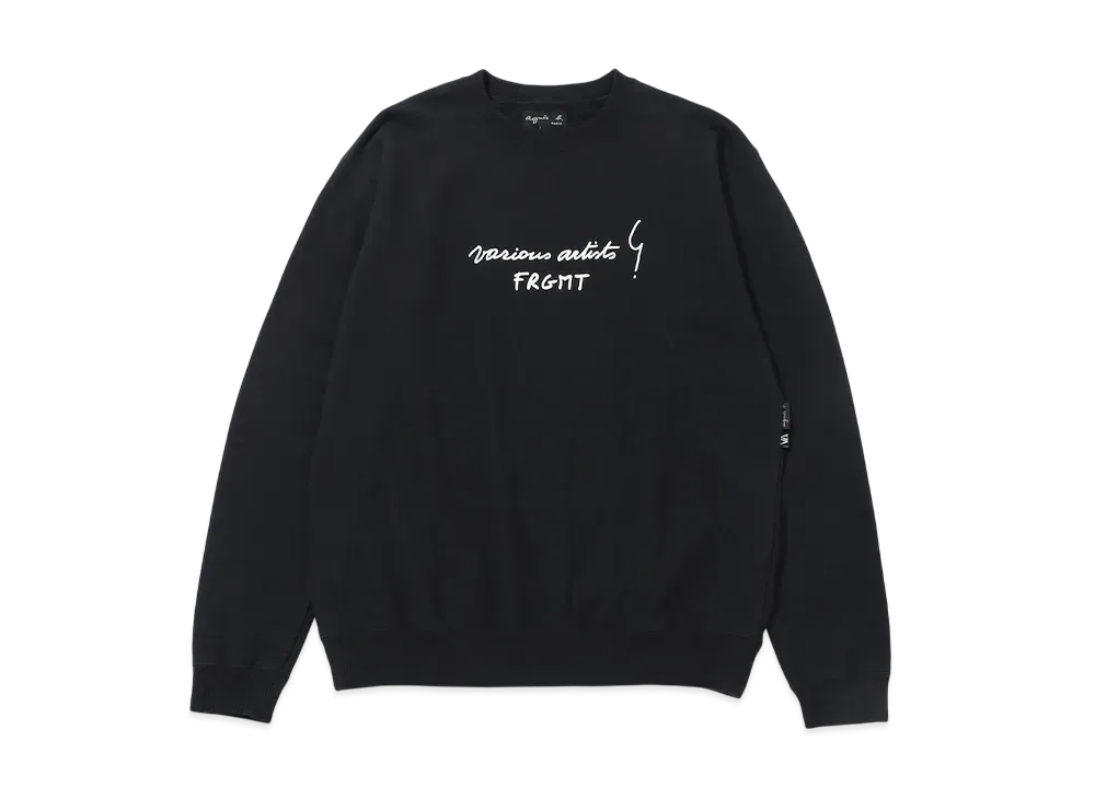 V.A. Fragment x agnes b. Sweatshirt "Black"