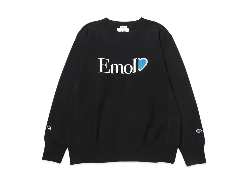 V.A. x Champion Sweatshirt #1 "Black"