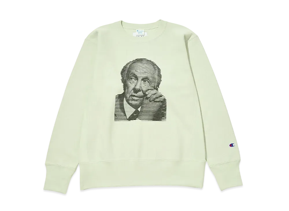 V.A. x Champion Sweatshirt #3 "Light Green"