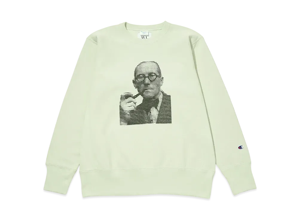 V.A. x Champion Sweatshirt #4 "Light Green"