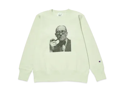 V.A. x Champion Sweatshirt #4 "Light Green"