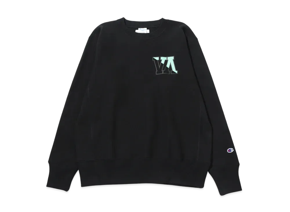 V.A. x Champion Sweatshirt #6 "Black"