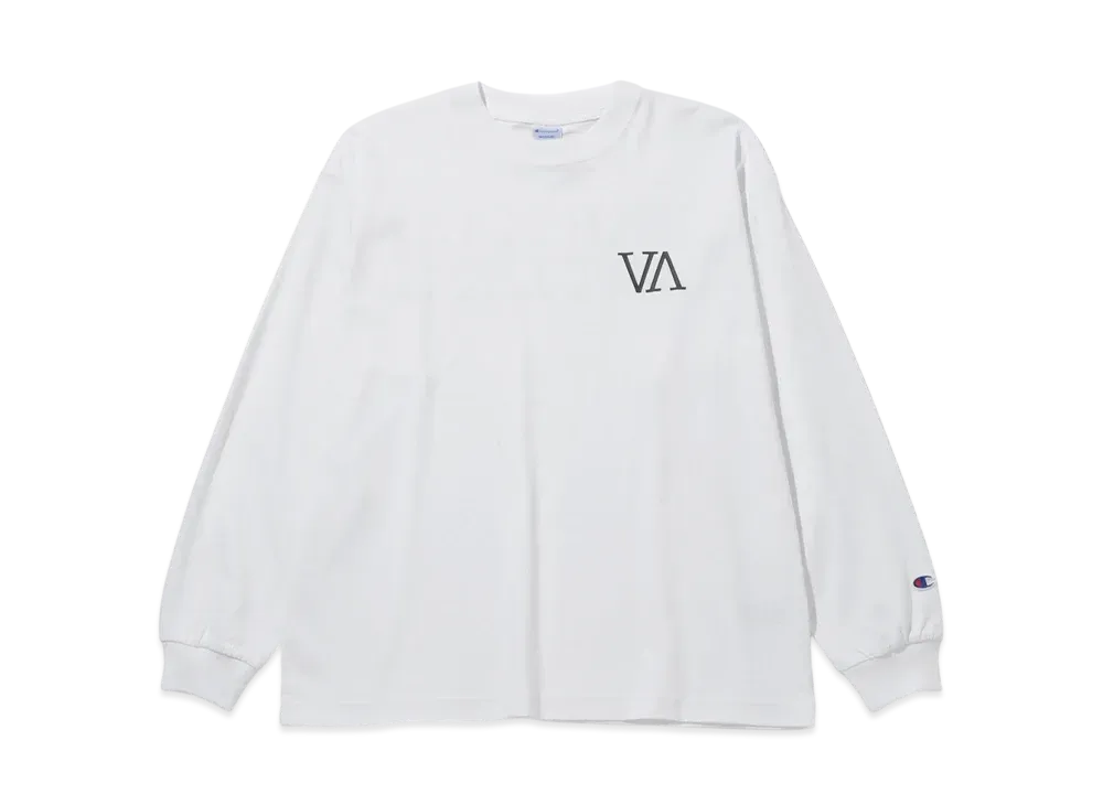 V.A. x Champion LS Tee #1 "White"