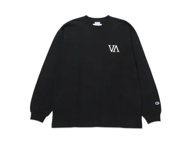 V.A. x Champion LS Tee #1 "Black"