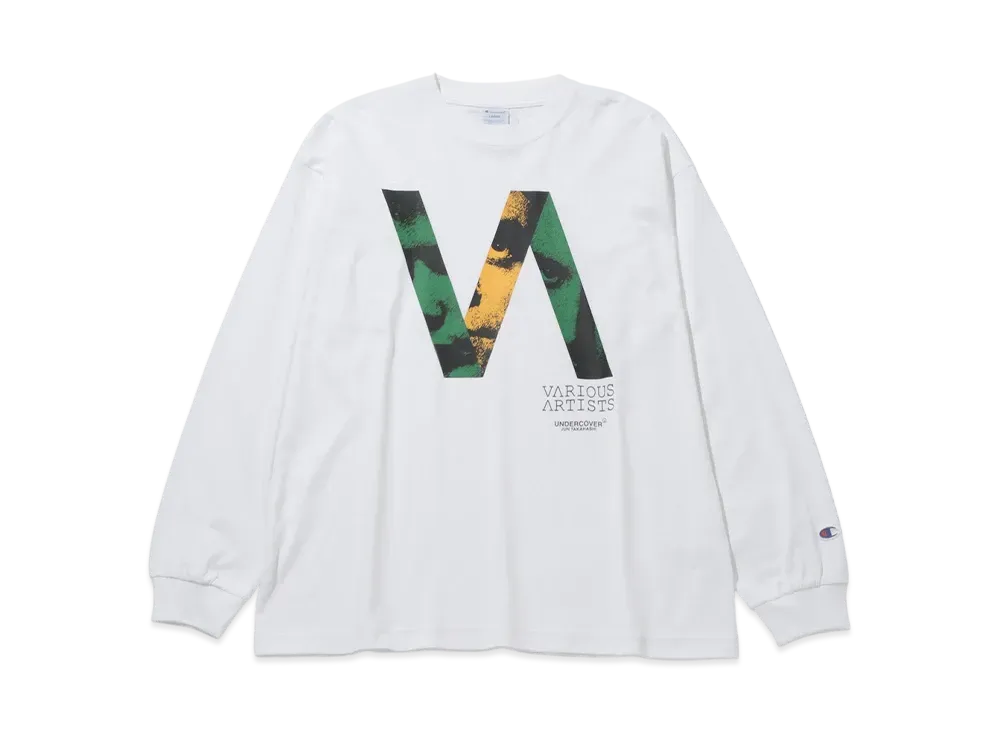 V.A. x Champion LS Tee #3 "White"