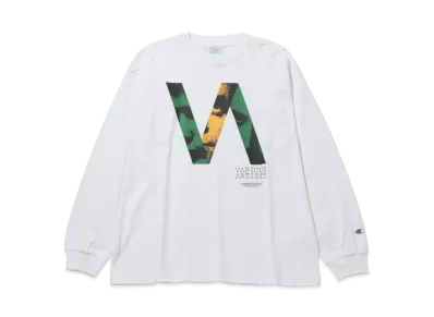 V.A. x Champion LS Tee #3 "White"