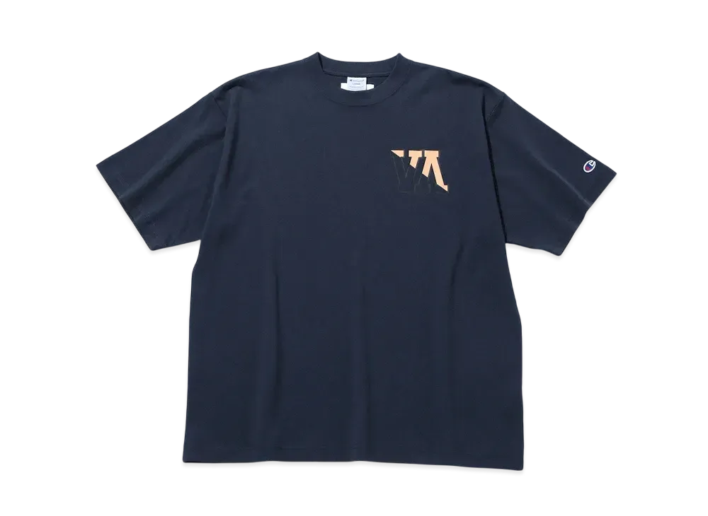 V.A. x Champion SS Tee #2 "Navy"