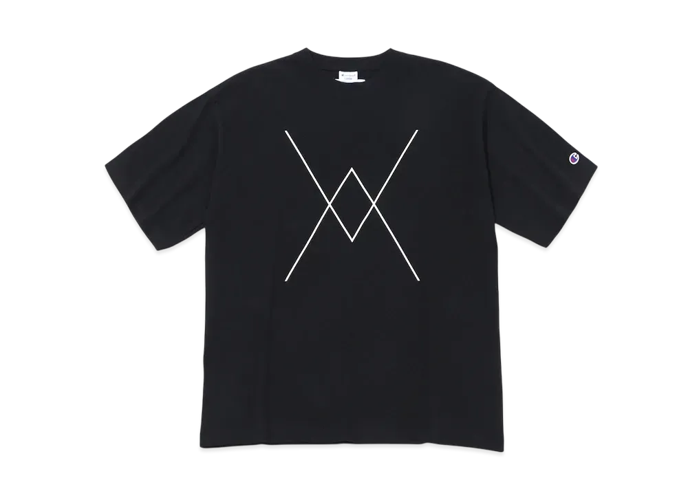 V.A. x Champion SS Tee #5 "Black"