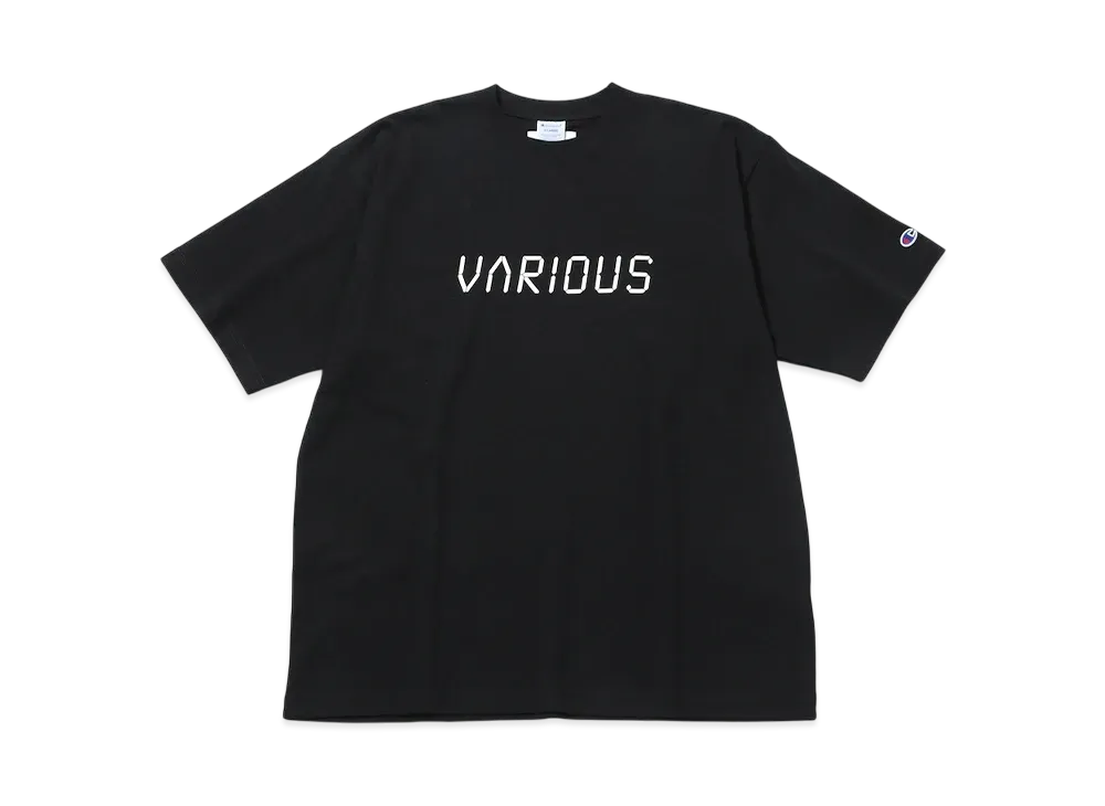 V.A. x Champion SS Tee #8 "Black"