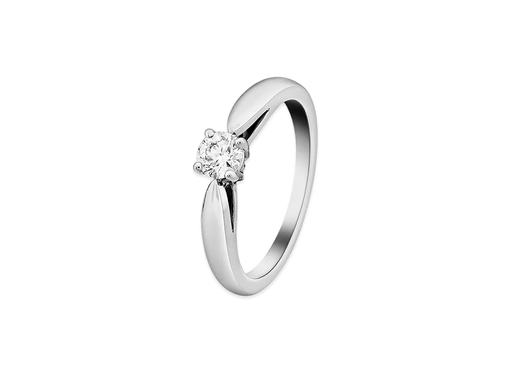 Van Cleef & Arpels Bonheur 0.30ct EVVS2 "Platinum/Diamond"