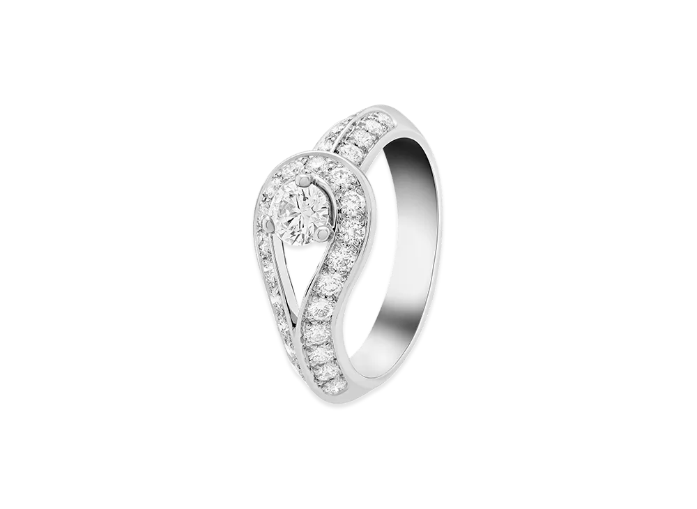 Van Cleef & Arpels Couture 0.30ct EVVS2 "Platinum/Diamond"