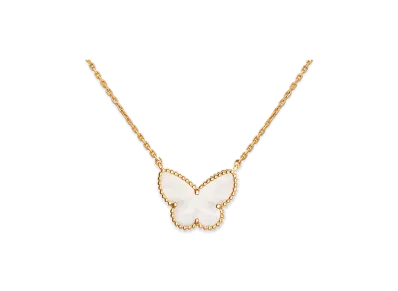 Van Cleef & Arpels Lucky Alhambra Papillon pendant "18K Yellow Gold/Mother of Pearl"