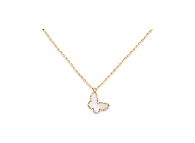Van Cleef & Arpels Sweet Papillon pendant "18K Yellow Gold/Mother of Pearl"