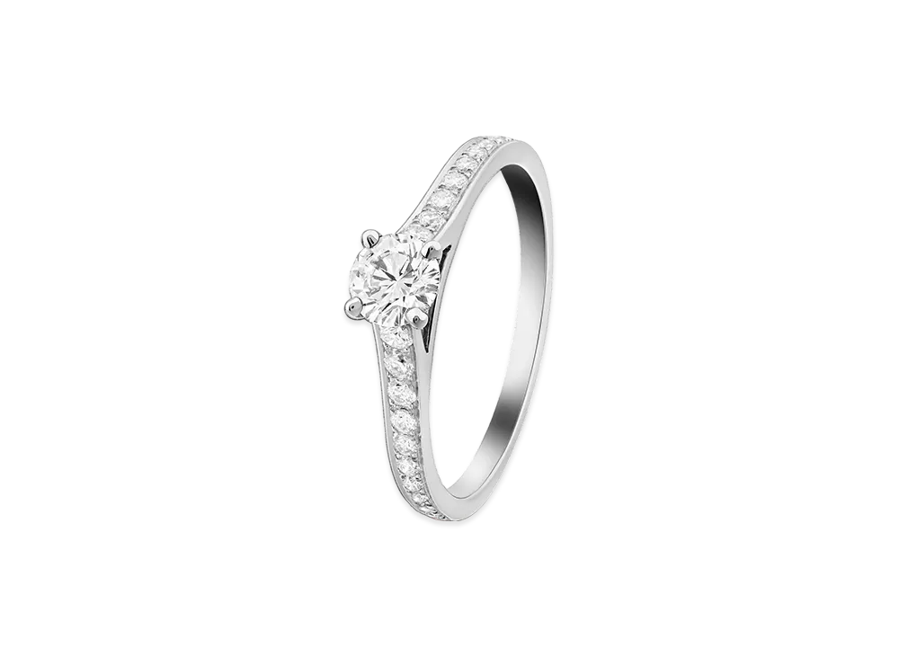 Van Cleef & Arpels Romance 0.30ct EVVS2 "Platinum/Diamond"