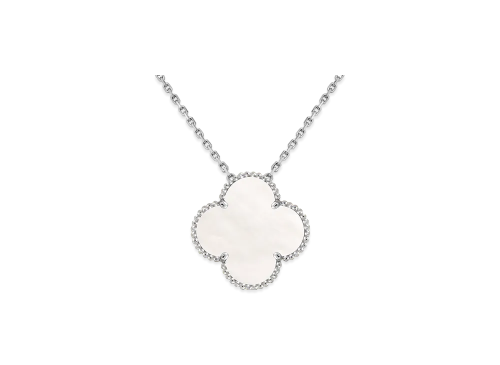 Van Cleef & Arpels Magic Alhambra pendant "18K White gold/Mother-of-pearl"
