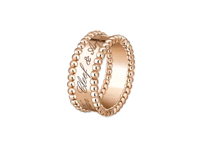 Van Cleef & Arpels Perlee signature ring "18K Rose gold"