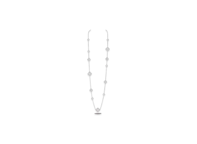 Van Cleef & Arpels Magic Alhambra long necklace 16 motifs "18K White gold/Diamond"