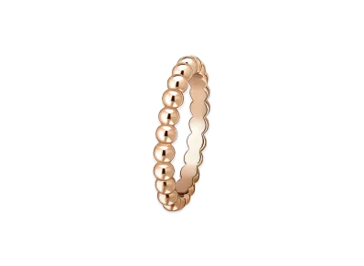 Van Cleef & Arpels Perlee gold pearls ring medium model "18K Rose gold"
