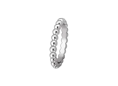 Van Cleef & Arpels Perlee gold pearls ring medium model "18K White gold"