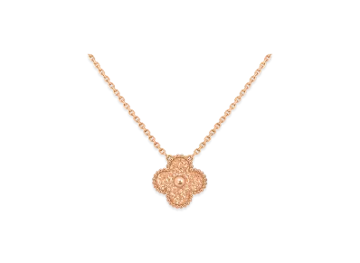 Van Cleef & Arpels Vintage Alhambra pendant "18K Rose gold"