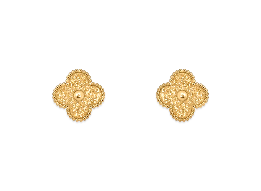 Van Cleef & Arpels Vintage Alhambra earrings "18K Yellow gold"