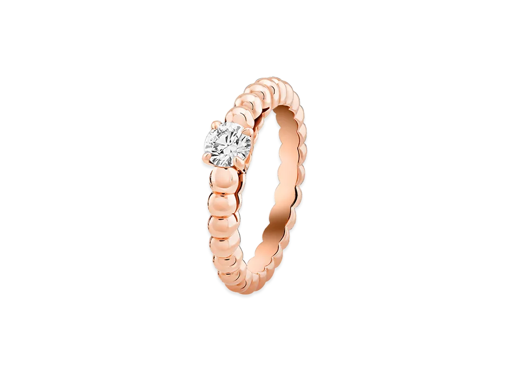 Van Cleef & Arpels Perlee 0.30ct EVVS2 "18K Rose gold/Diamond"