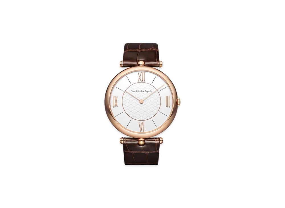 Van Cleef & Arpels Pierre Arpels watch 42mm "18K Rose gold/Diamond"