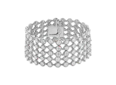 Van Cleef & Arpels Palmyre bracelet "18K White gold/Diamond"