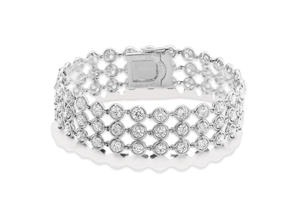 Van Cleef & Arpels Palmyre bracelet "18K White gold/Diamond"