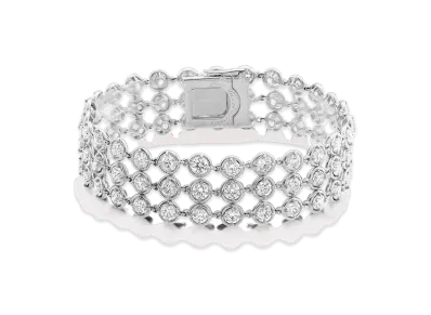 Van Cleef & Arpels Palmyre bracelet "18K White gold/Diamond"