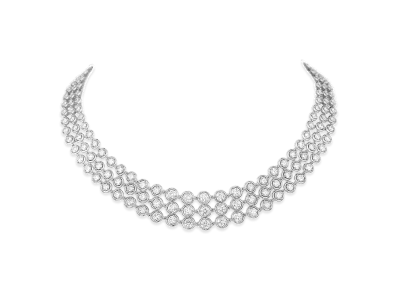 Van Cleef & Arpels Palmyre necklace "18K White gold/Diamond"