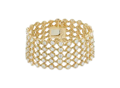 Van Cleef & Arpels Palmyre bracelet "18K Yellow gold/Diamond"