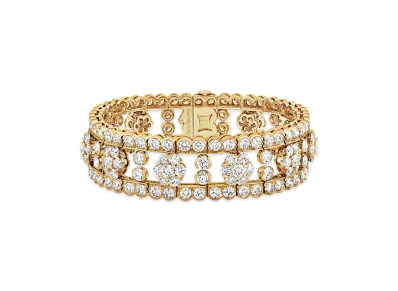 Van Cleef & Arpels Snowflake bracelet "18K Yellow gold/Diamond"