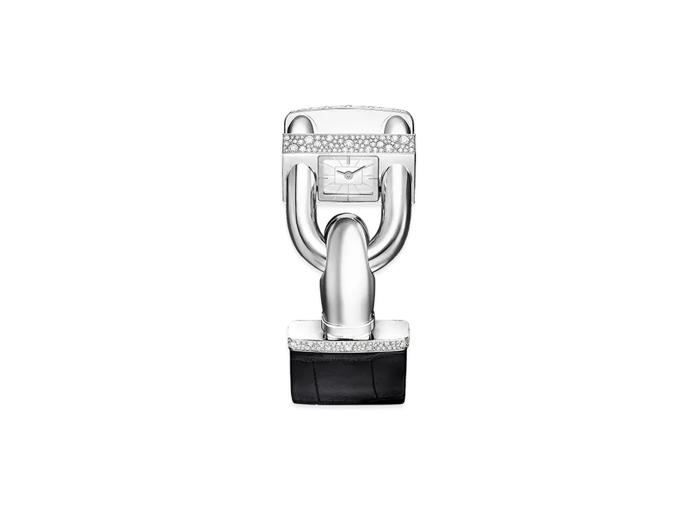 Van Cleef & Arpels Cadenas watch "18K White gold/Diamond/Mother-of-pearl"