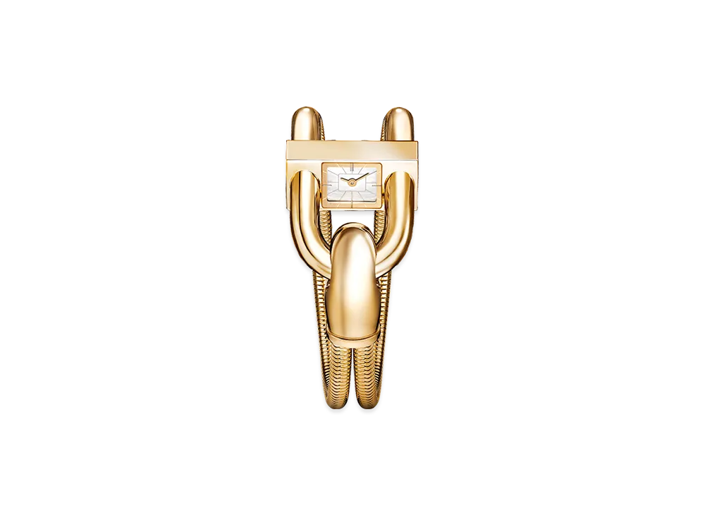 Van Cleef & Arpels Cadenas watch "18K Yellow gold/Mother-of-pearl"