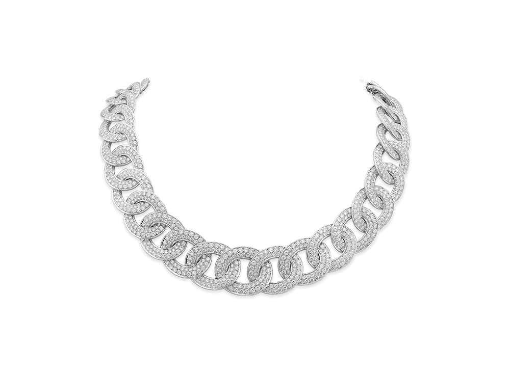 Van Cleef & Arpels Olympia necklace "18K White gold/Diamond"