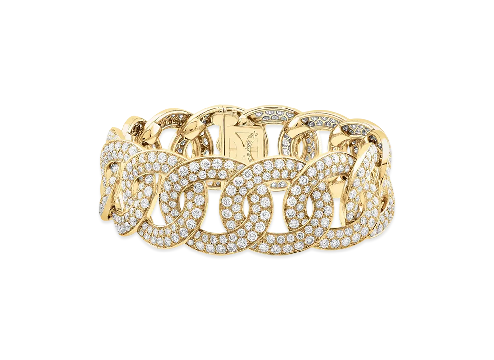Van Cleef & Arpels Olympia bracelet "18K Yellow gold/Diamond"