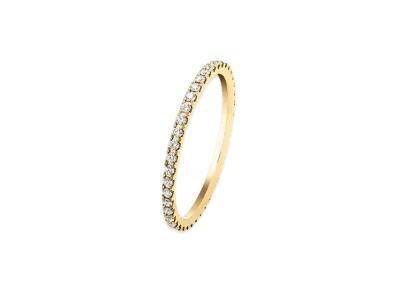 Van Cleef & Arpels Felicite wedding band 1.25mm "18K Yellow gold/Diamond"