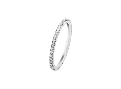 Van Cleef & Arpels Felicite wedding band 1.25mm "18K White gold/Diamond"