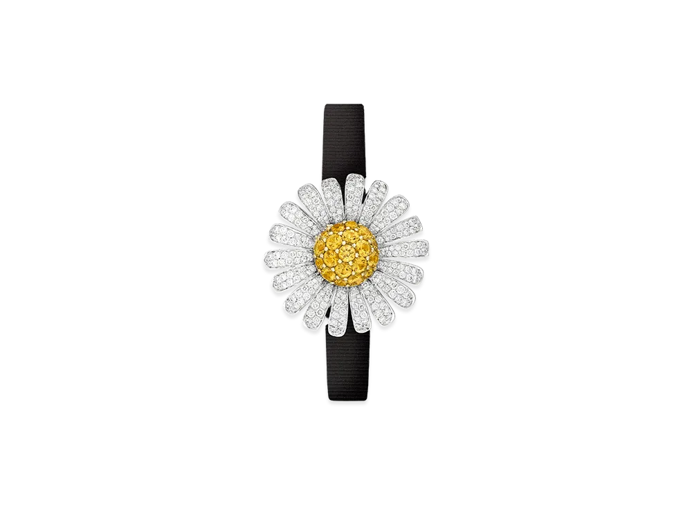 Van Cleef & Arpels Marguerite Secret watch "18K Yellow gold/Sapphire/Diamond"