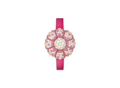 Van Cleef & Arpels Primrose Secret watch "18K Yellow gold/Sapphire/Diamond"