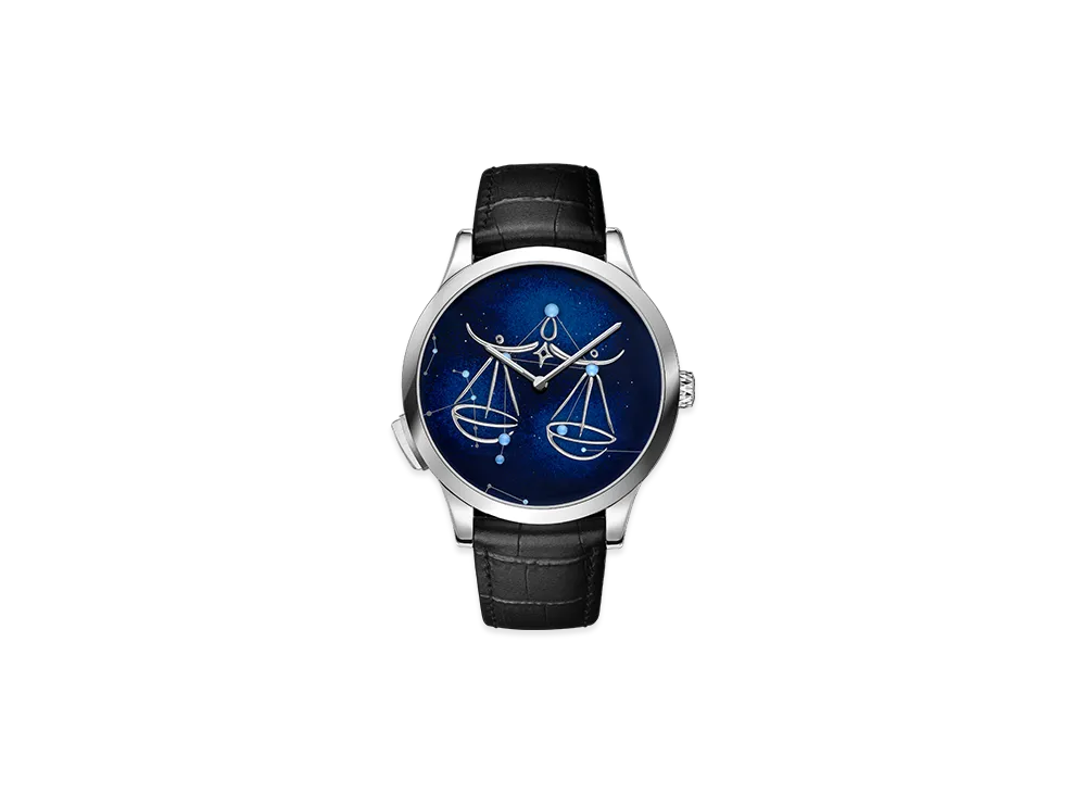 Van Cleef & Arpels Midnight Zodiaque Lumineux Librae Libra watch "18K White gold"