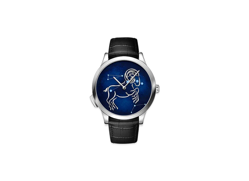 Van Cleef & Arpels Midnight Zodiaque Lumineux Arietis Aries watch "18K White gold"