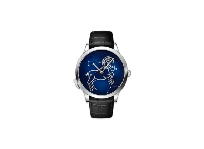 Van Cleef & Arpels Midnight Zodiaque Lumineux Arietis Aries watch "18K White gold"