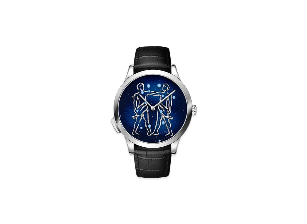 Van Cleef & Arpels Midnight Zodiaque Lumineux Geminorum Gemini watch "18K White gold"