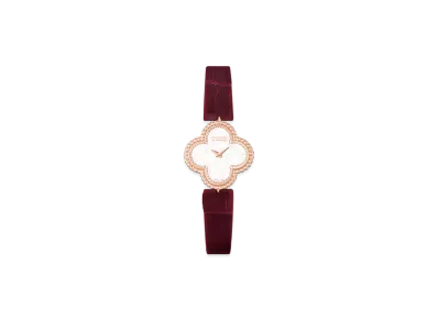 Van Cleef & Arpels Sweet Alhambra watch "18K Rose gold/Diamond/Mother-of-pearl"